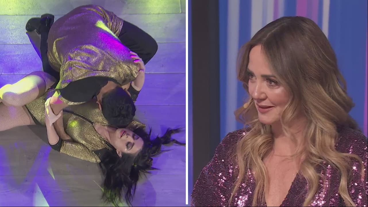 Violeta Isfel se desvanece en la pista y preocupa a Andrea Legarreta