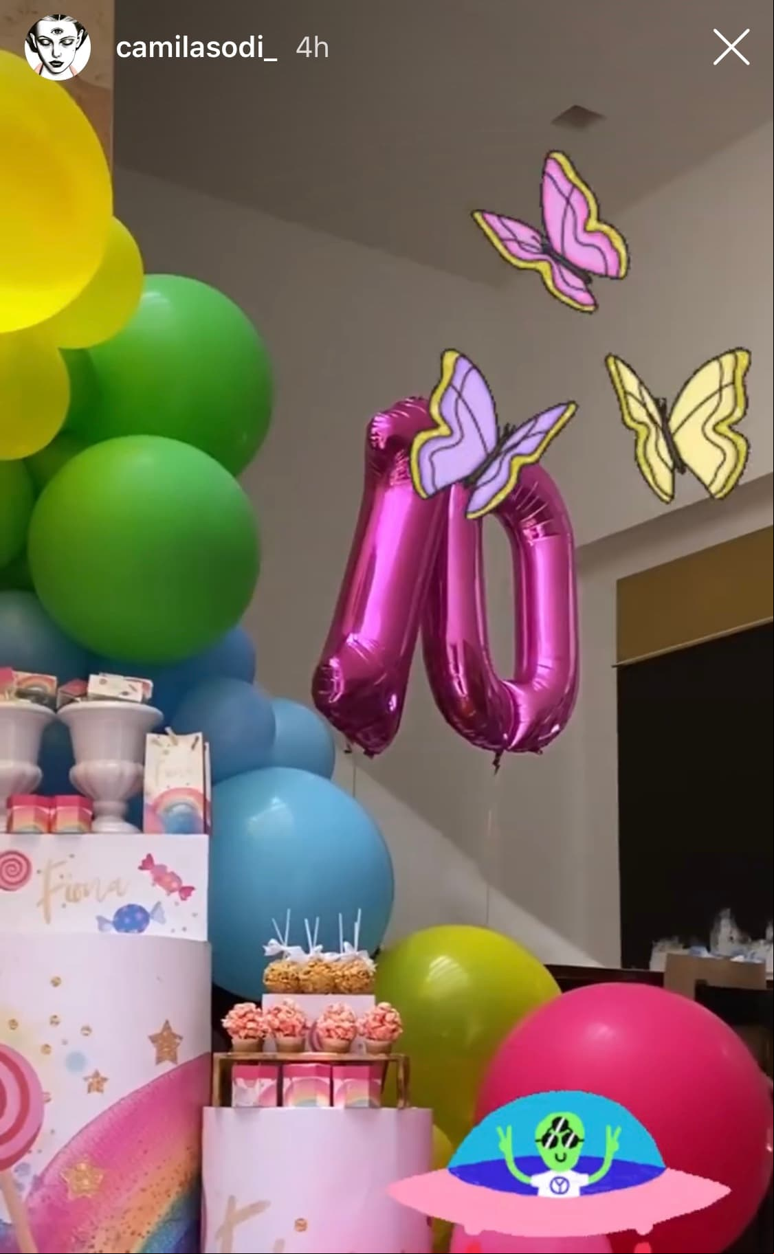 Así fue como la pequeña Fiona, fruto de la relación que mantuvieron Diego Luna y Camila Sodi entre 2007 y 2013, vivió un día lleno de colores para celebrar su décimo aniversario.