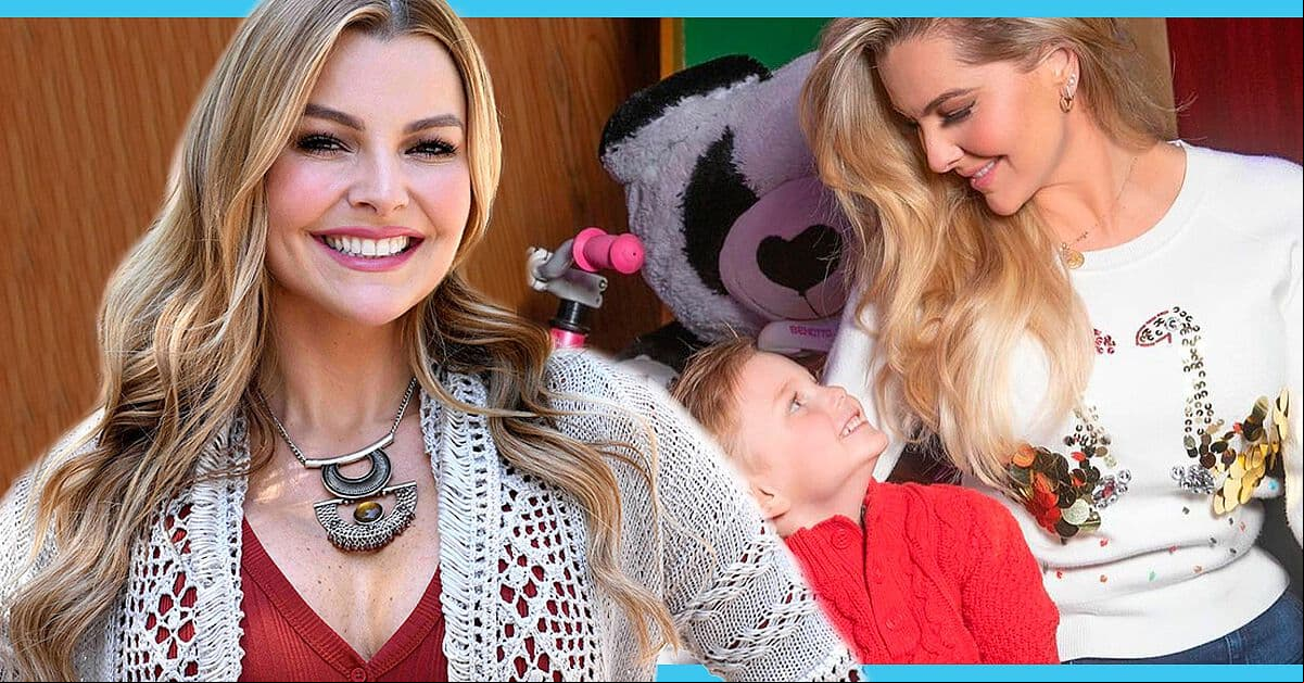 Marjorie de Sousa y su hijo comparten cómo celebraron el Día de Reyes