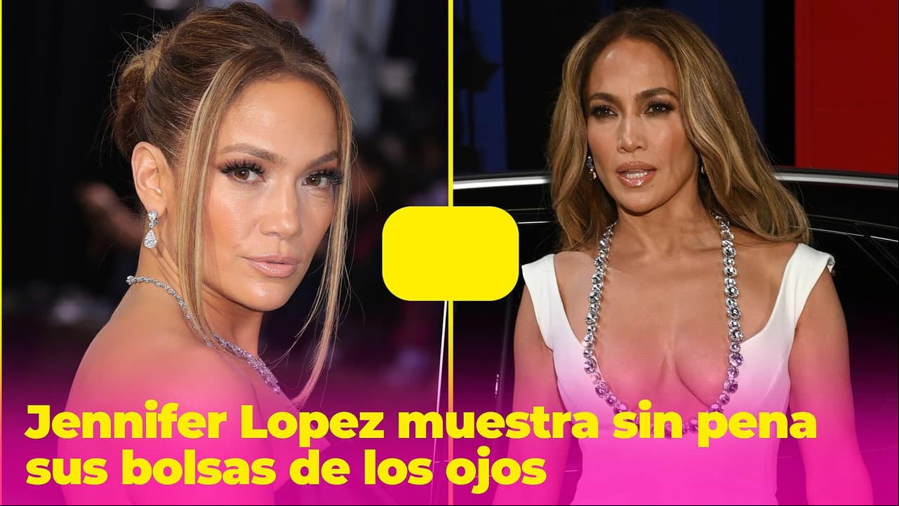 JLo muestra sin pena sus bolsas de los ojos y revela sus secretos para una piel espectacular