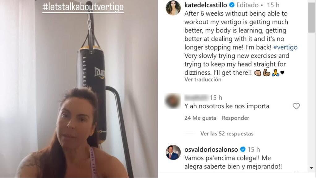 Así reapareció Kate del Castillo para explicar el padecimiento de salud que presentó en últimas semanas.