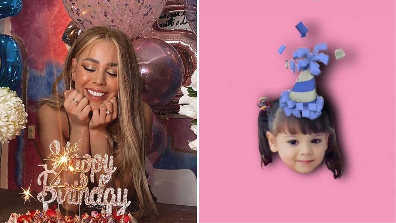 Danna Paola cumplió 27 años pero así eran sus espectaculares fiestas de niña