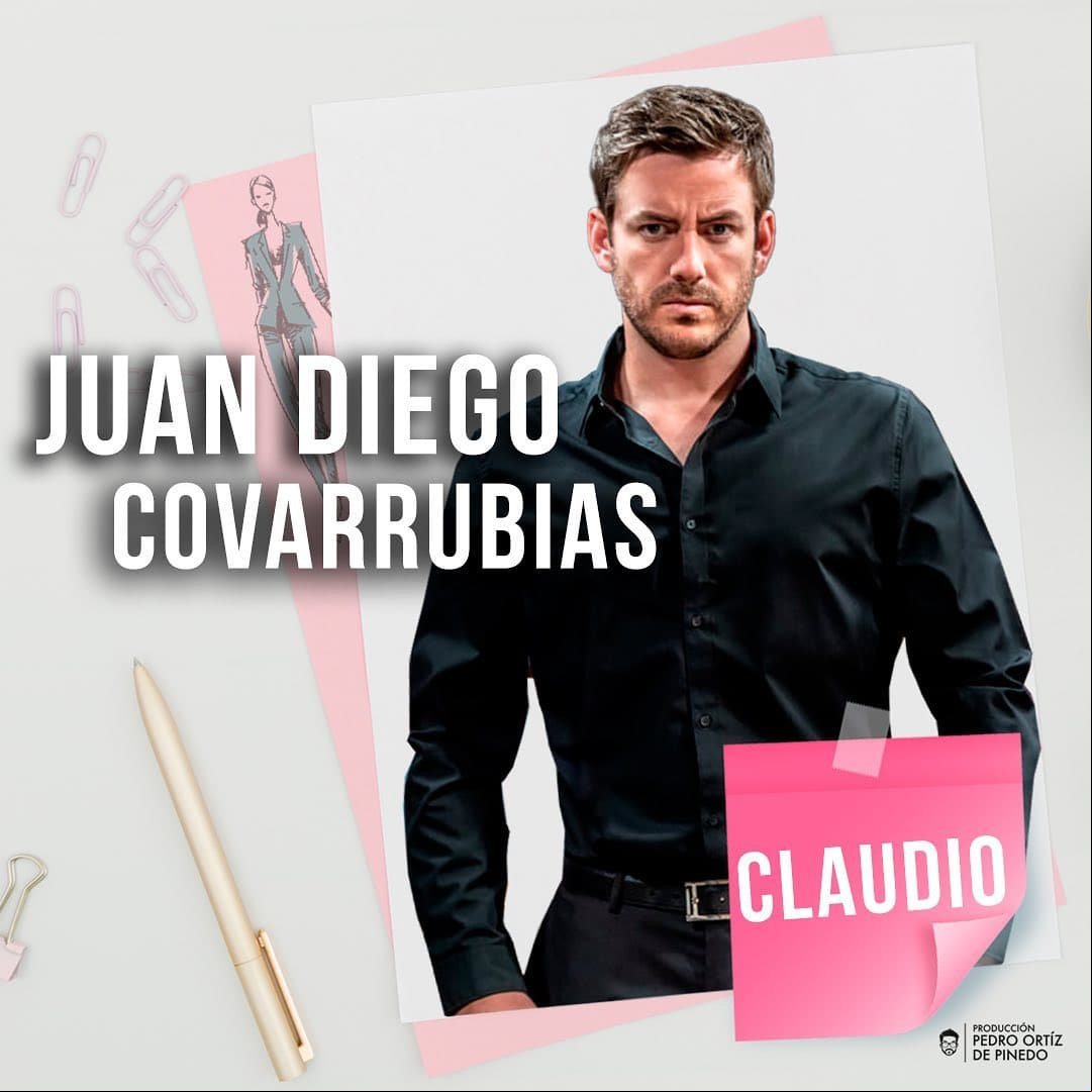 Juan Diego Covarrubias se suma como protagonista en esta historia en el rol protagónico. Al actor se le vio recientemente en la telenovela ‘Vencer el Desamor’.