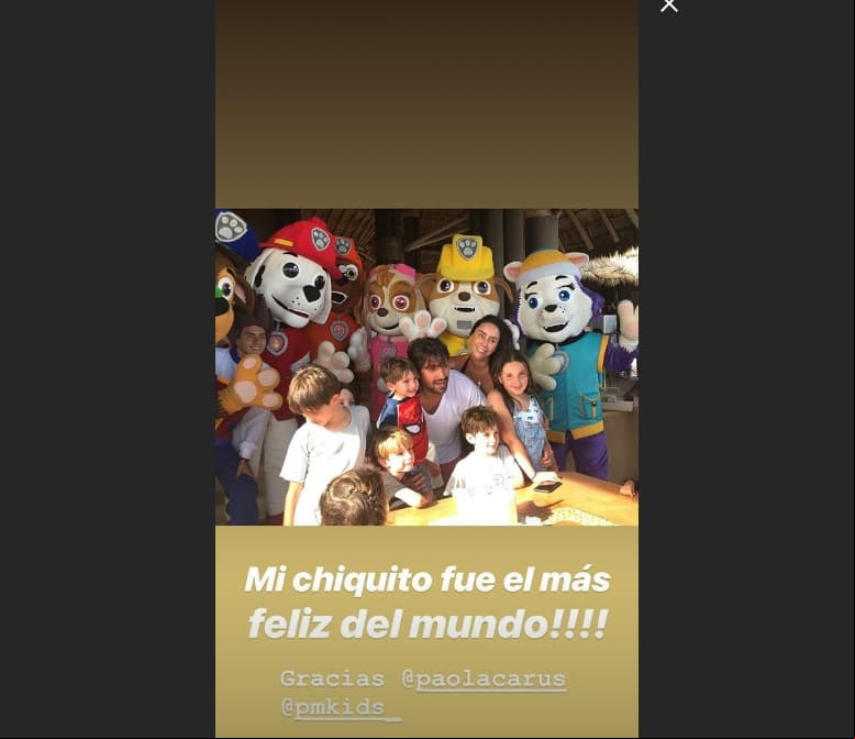 Le cantaron las tradicionales ‘Mañanitas’ y posaron para la cámara