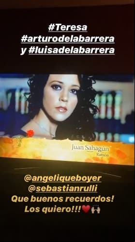 En la exitosa telenovela, Fernanda Castillo interpretó a 'Luisa' hermana del personaje que dio vida Sebastián Rulli, 'Arturo De la Barrera'.