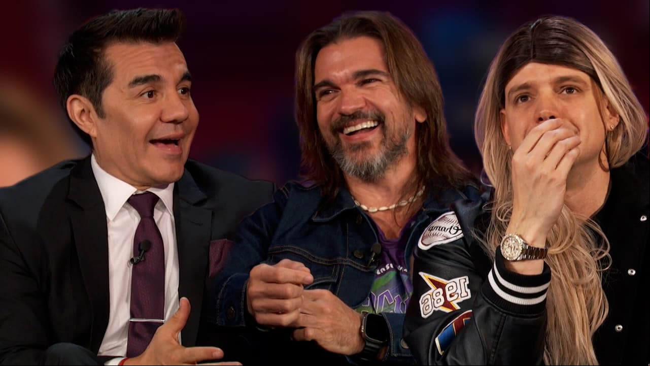 Juanes prueba su talento para pescar y Marko hace reír a Adrián Uribe en De Noche Pero Sin Sueño