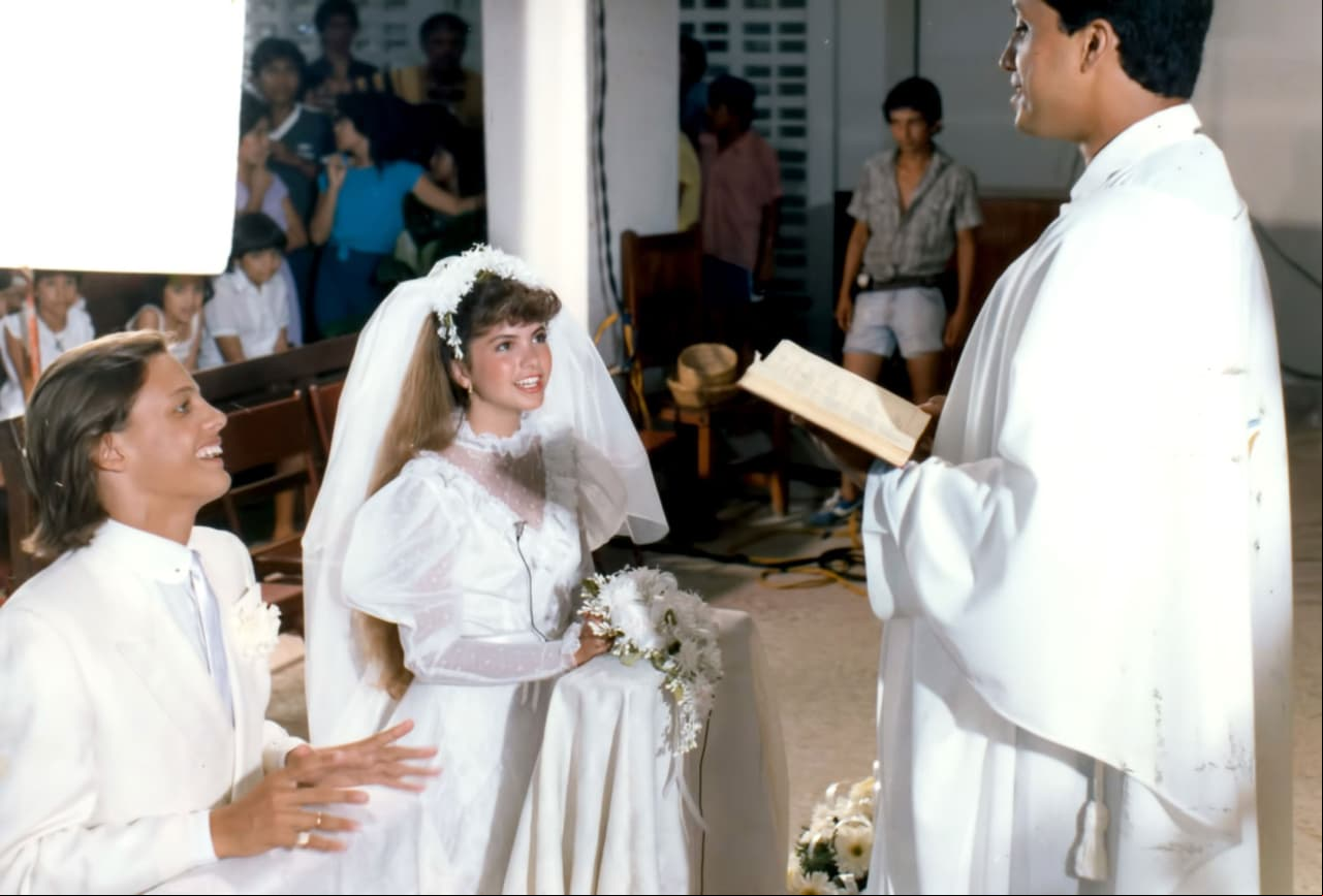 Luis Miguel y Lucero protagonizaron la película "Fiebre de amor" en 1985