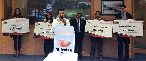 ¡Reconocido banco y Los 40 Principales donan 1.75 millones a causas sociales!
