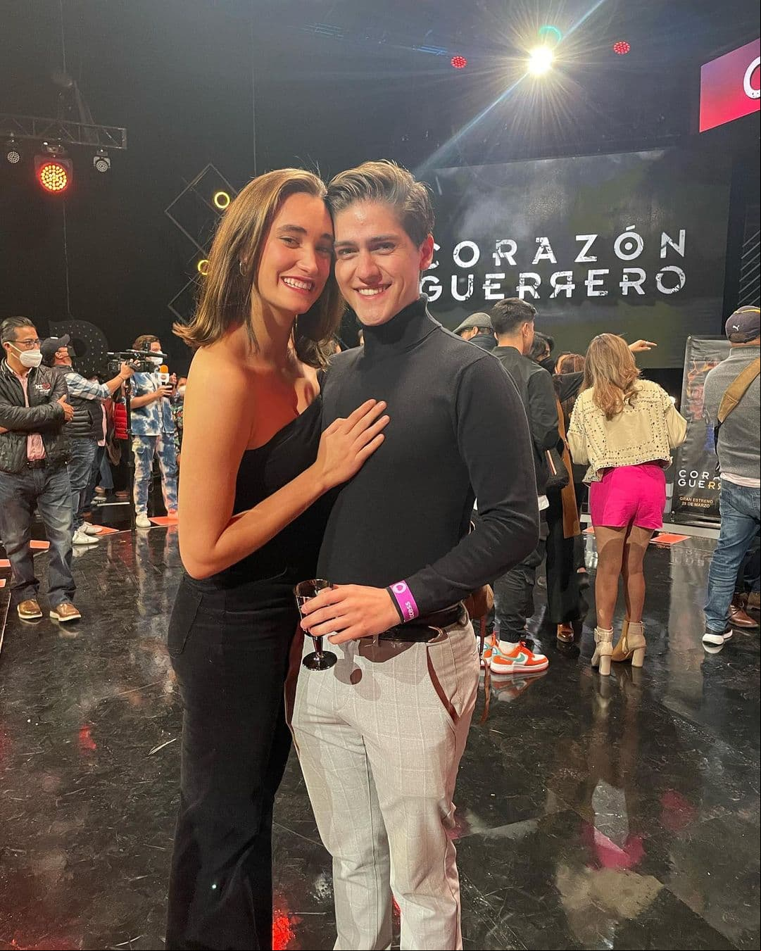 Maya Ricote y Patricio de Rodas.