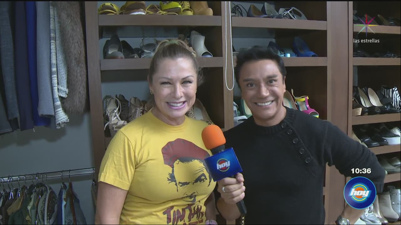 Lety Calderón nos abrió las puertas de su casa y esto sucedió