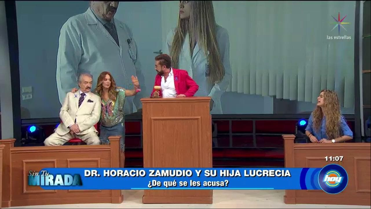 ¿De qué se les acusa al Horacio Zamudio y a su hija Lucrecia?