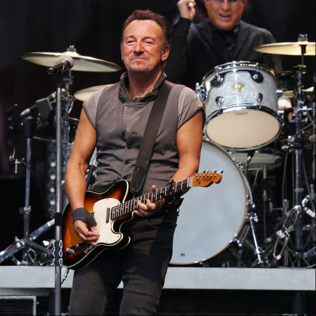 Bruce SpringsteenEl legendario músico será otro de los famosos que se suman a esta celebración política.
