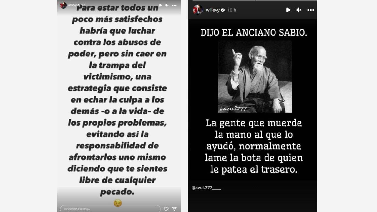 Los mensajes de William Levy