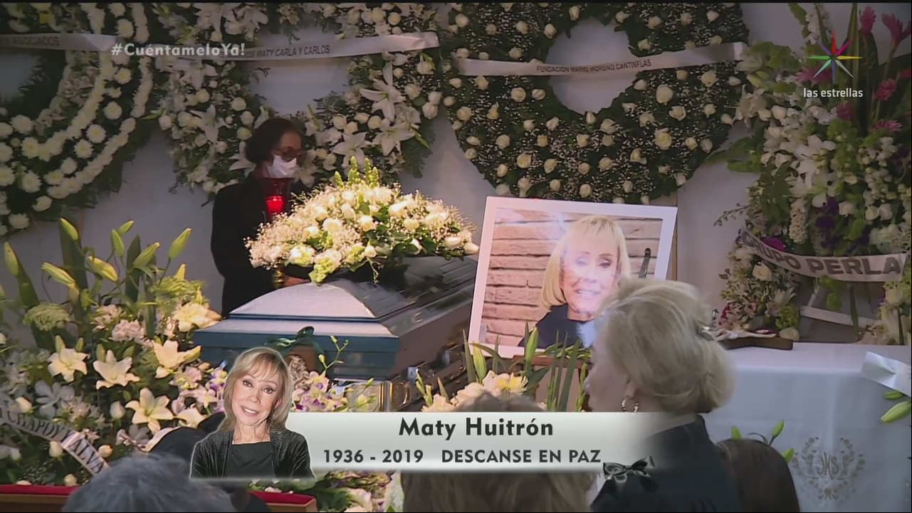 El último adiós a Maty Huitrón