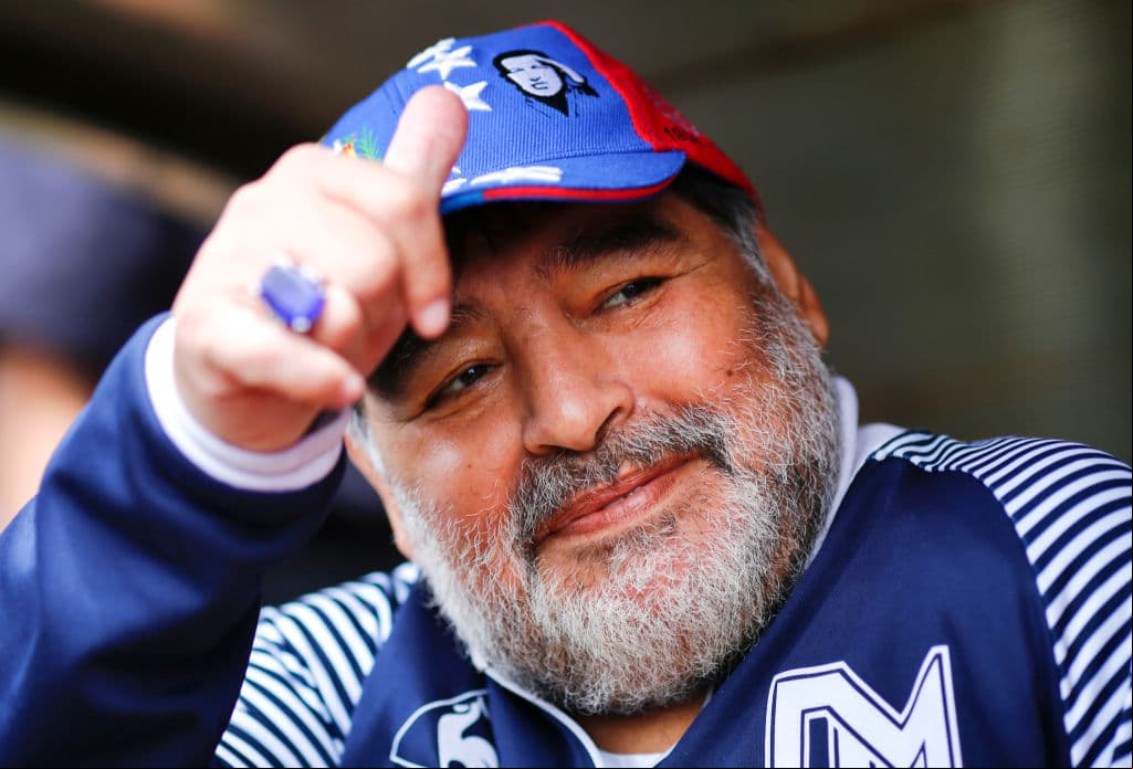 En un partido más de la Superliga dirigiendo a Gimnasia y Esgrima.
