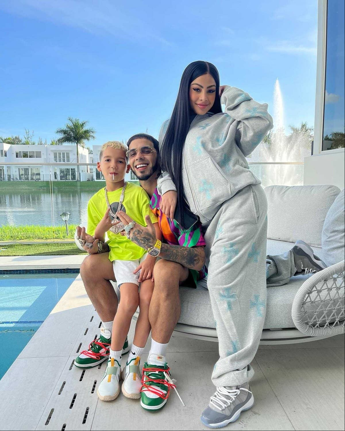Yailin y Anuel esperan a su primera hija en medio de su ruptura amorosa.
