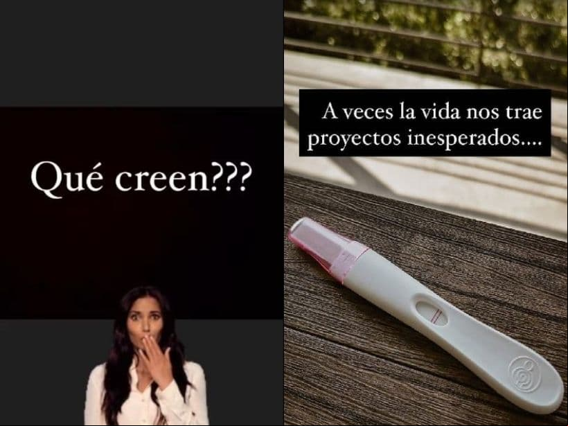 Ludwika Paleta publica prueba de embarazo.