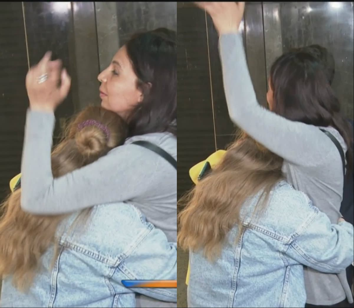 Constanza, hija de Edith González, evitó mostrar su rostro durante evento público