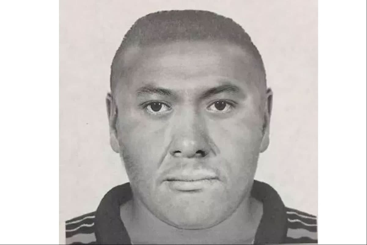 Retrato del presunto asesino de Fabio Melanitto