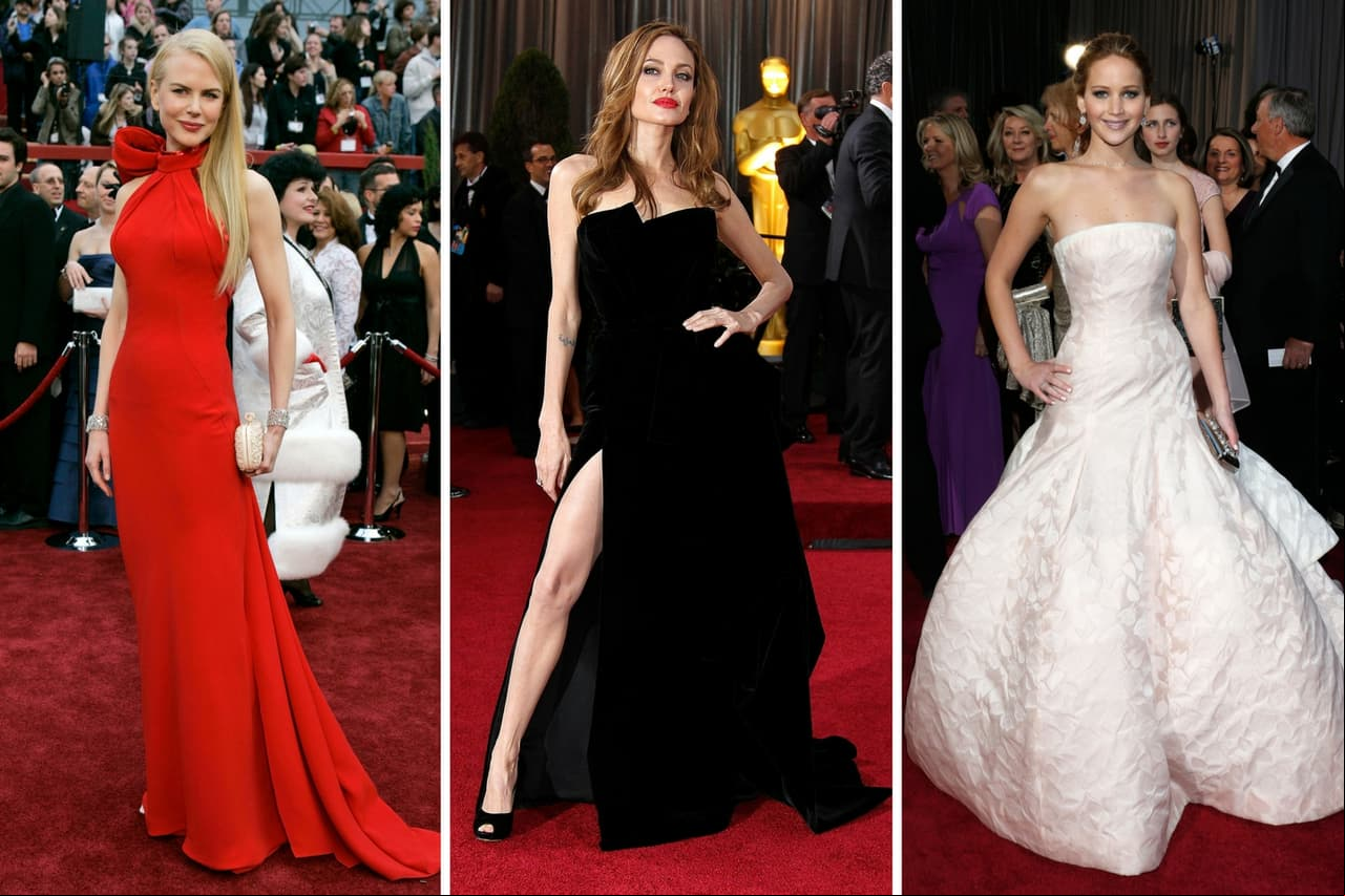 Estos son algunos de los espectaculares vestidos que las famosas lucieron en la alfombra roja de los Premios Oscar de la última década.