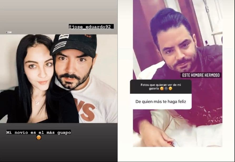 Semanas después publicó una fotografía junto al intérprete con la frase “Mi novio es el más guapo”, en la cual, también etiquetó al actor.