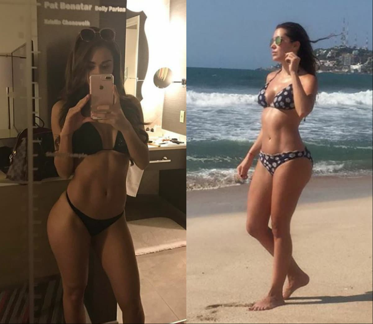 Ambas conductoras consienten a sus seguidores de Instagram con sensuales destapes, con los que rompen Internet.