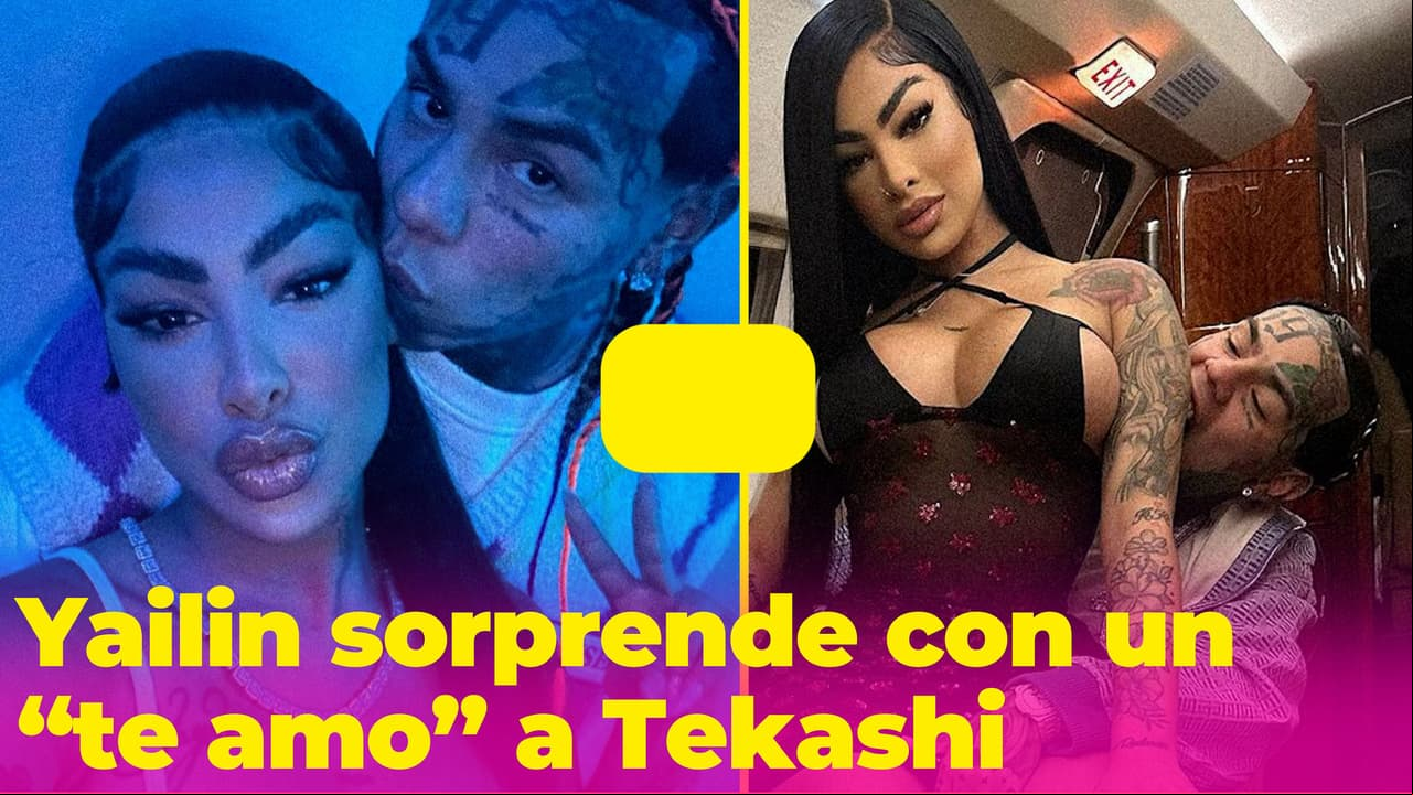 Yailin sorprende con un “te amo” a Tekashi en pleno escenario: ya no esconde lo que siente por él