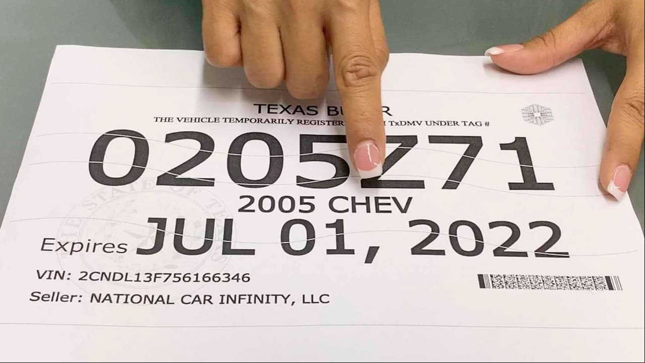 Fin de las placas de papel en Texas: ¿cuándo cambian las reglas y qué deben hacer los conductores?