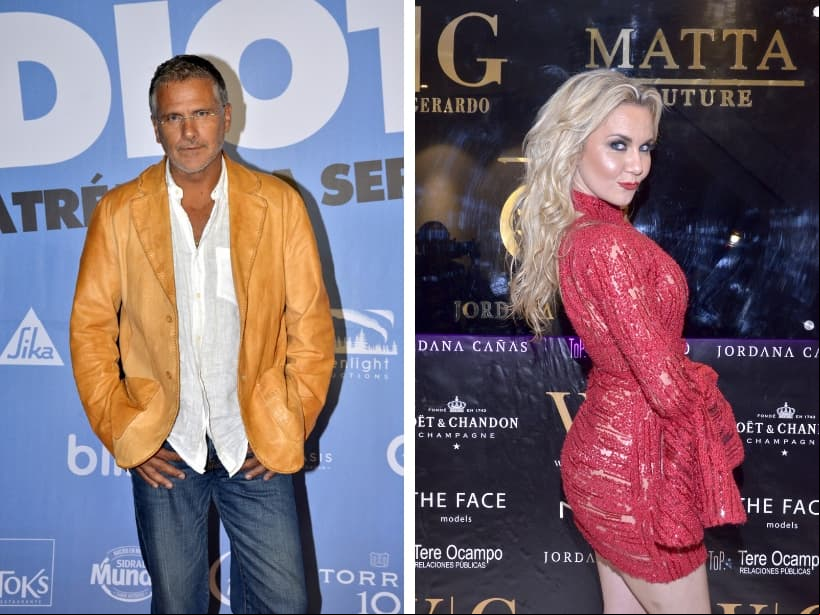 Héctor Soberón y Michelle Vieth