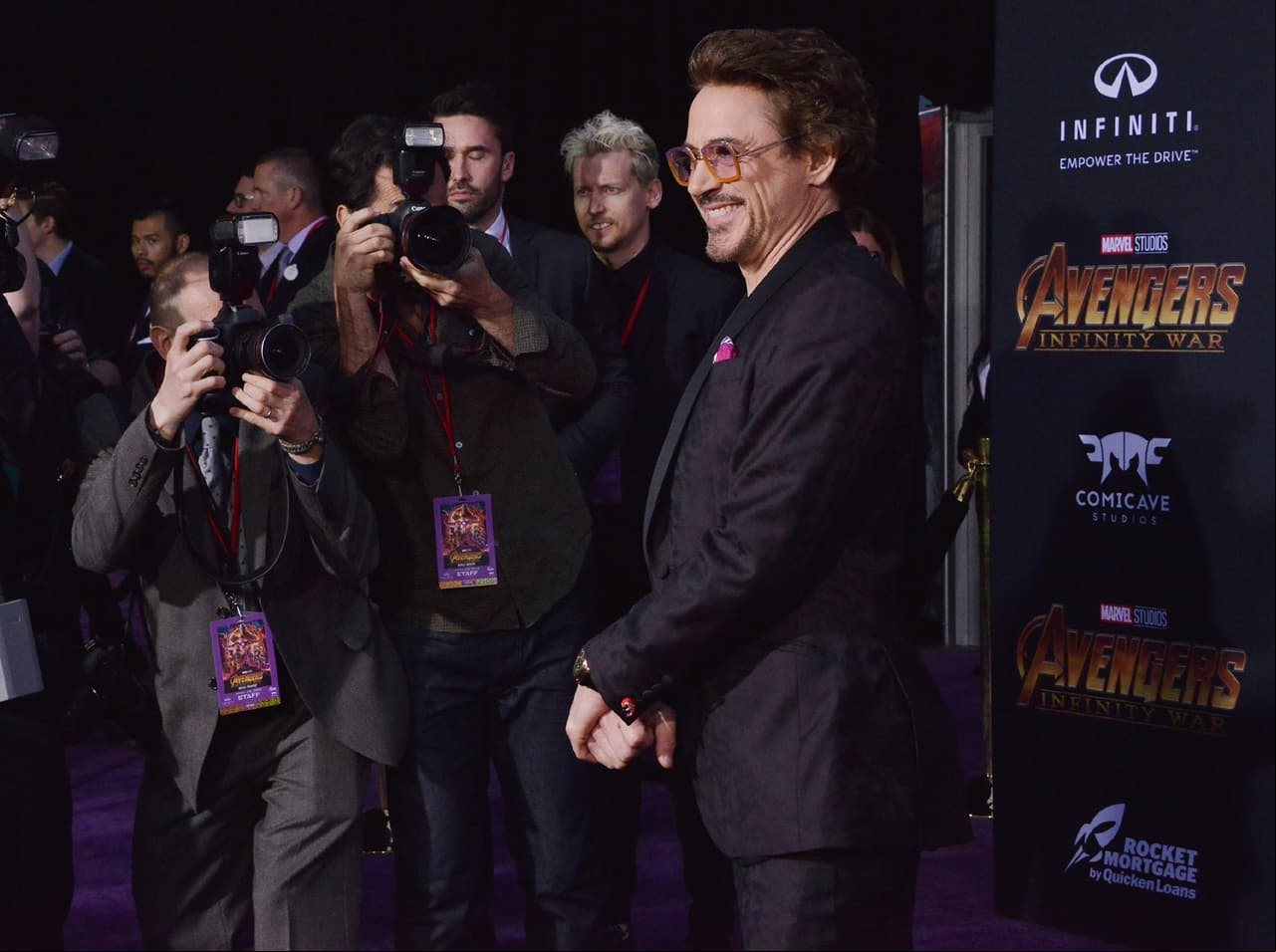 Robert Downey Jr. encarna a ‘Iron Man’ (FOTO: The Grosby Group)