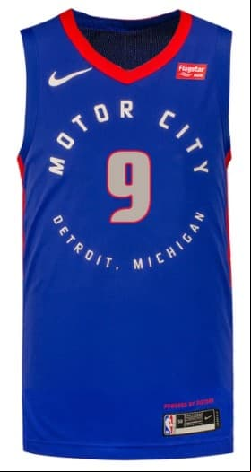 Detroit Pistons | Estas son las nuevas camisetas de la NBA para la 2020-21.