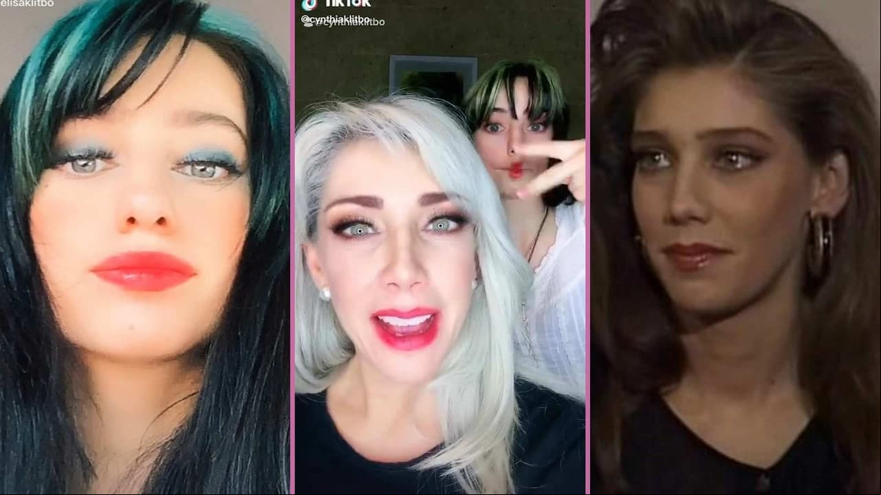 Hija de Cynthia Klitbo sorprende en TikTok al lucir idéntica a su mamá cuando era joven