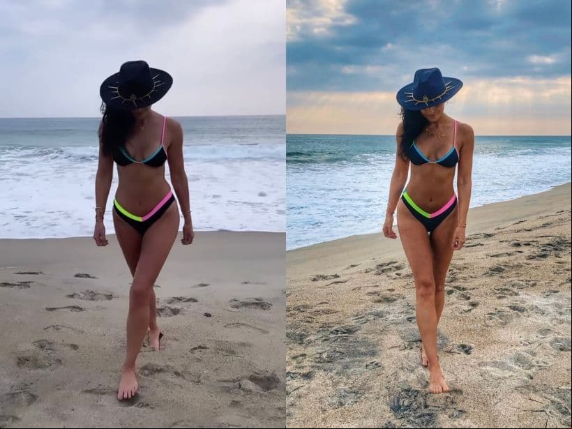 Aislinn Derbez paraliza las redes al presumir cuerpazo en atrevido traje de baño
