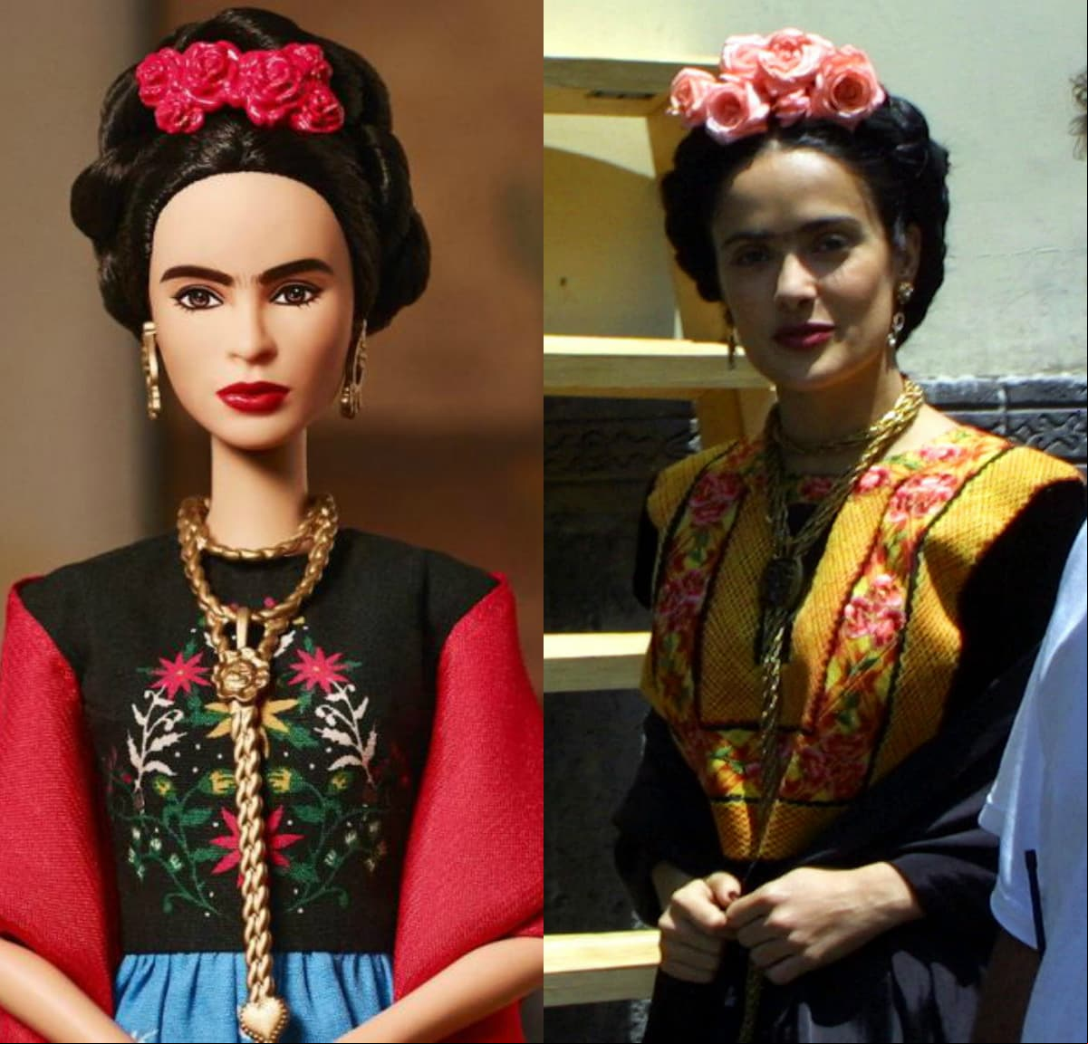 Salma Hayek desprecia a la muñeca de Frida Kahlo