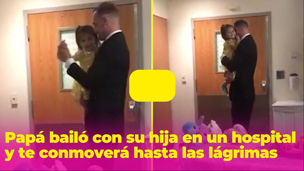 La razón por la que este papá bailó con su hija en un hospital te conmoverá hasta las lágrimas
