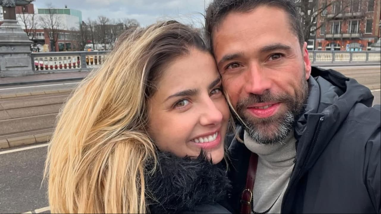 Michelle Renaud y Matías Novoa