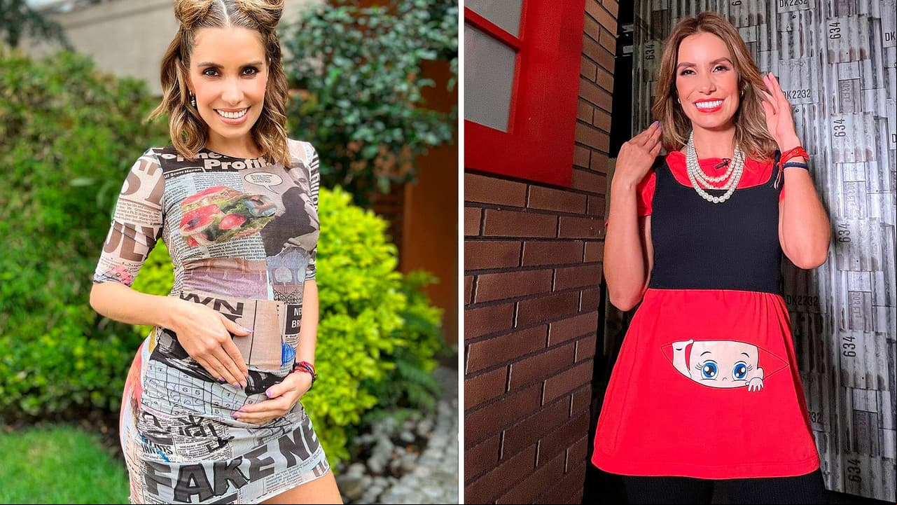 Andrea Escalona deja en shock al hacer tremenda broma con su bebé