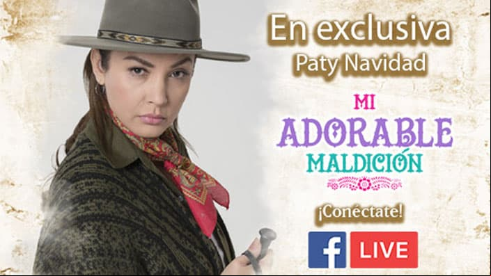 Paty Navidad a través de FACEBOOK LIVE