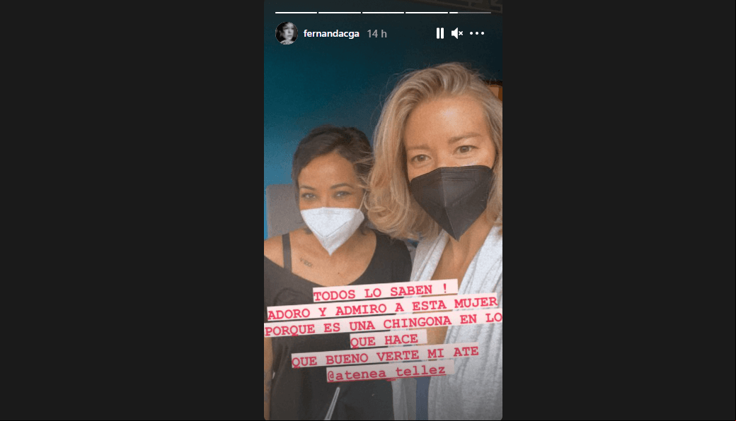 Al cabo de unos minutos, Fernanda Castillo dejó ver el resultado de su transformación, luciendo más rubia que nunca, volviéndose viral en redes sociales.