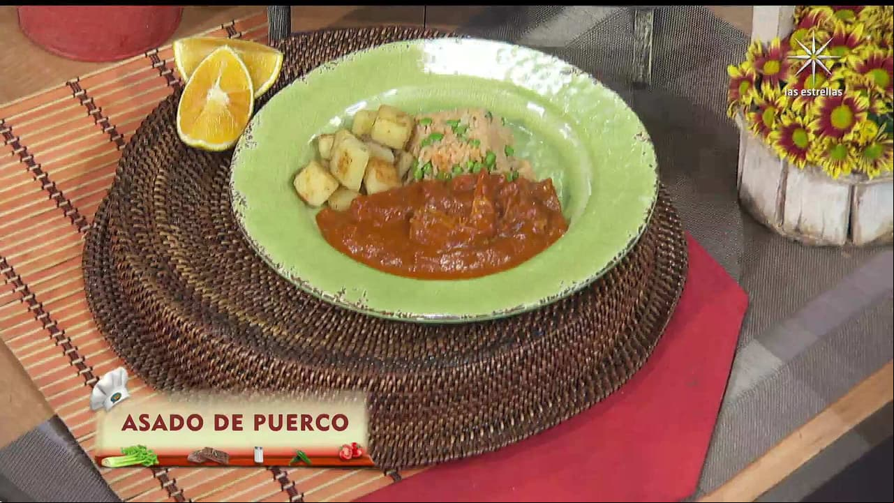 RECETA: Asado de puerco