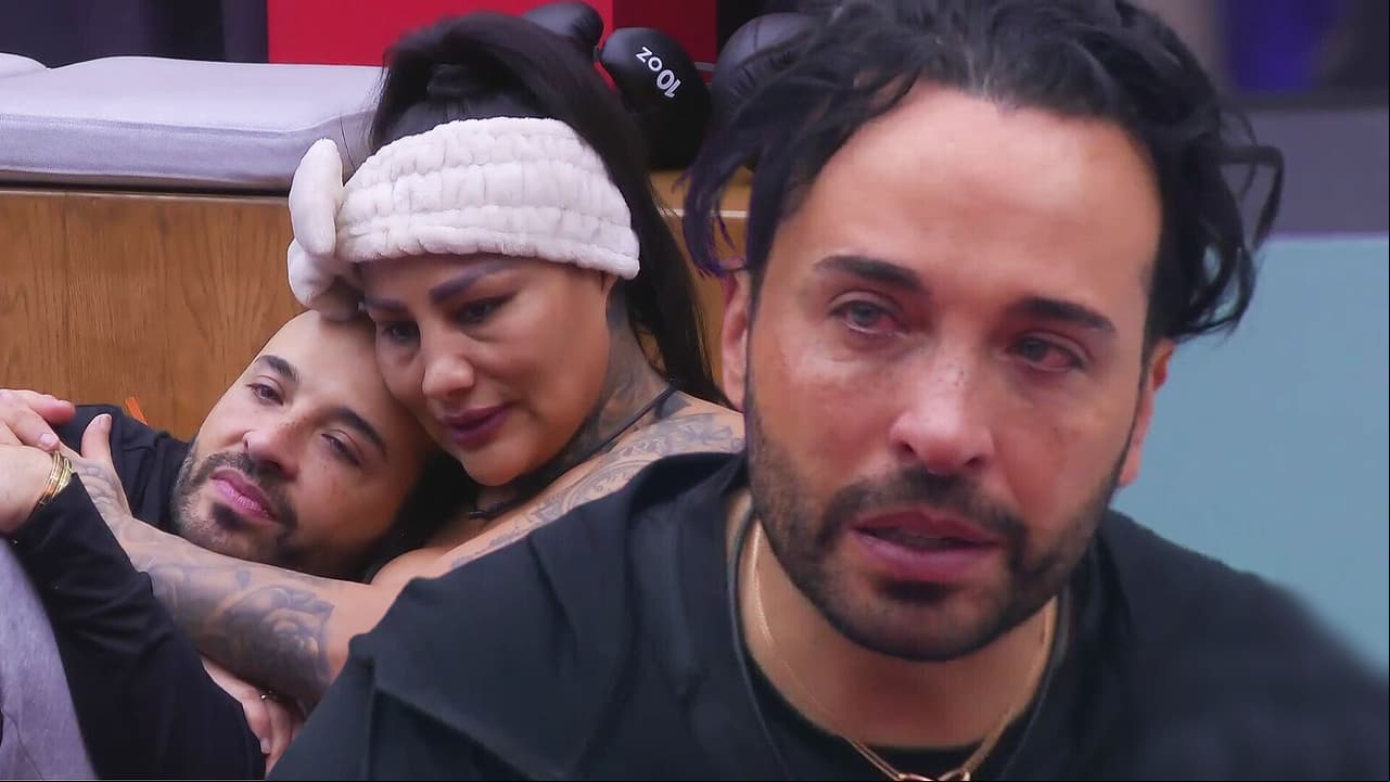 Apio rompe en llanto previo a la gala de eliminación y 'Barby' lo consuela | La Casa de los Famosos México