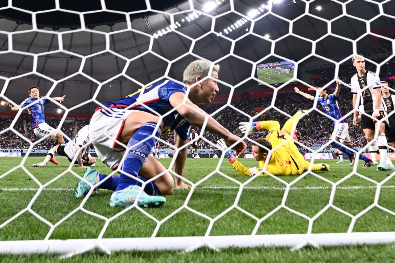 Japón logró llevarse la victoria ante Alemania en un partido que empezaron perdiendo.