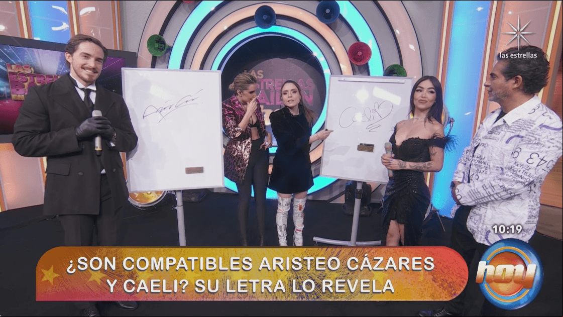 Maryfer Ceneno analiza las firmas de Aristeo Cázares y Caeli