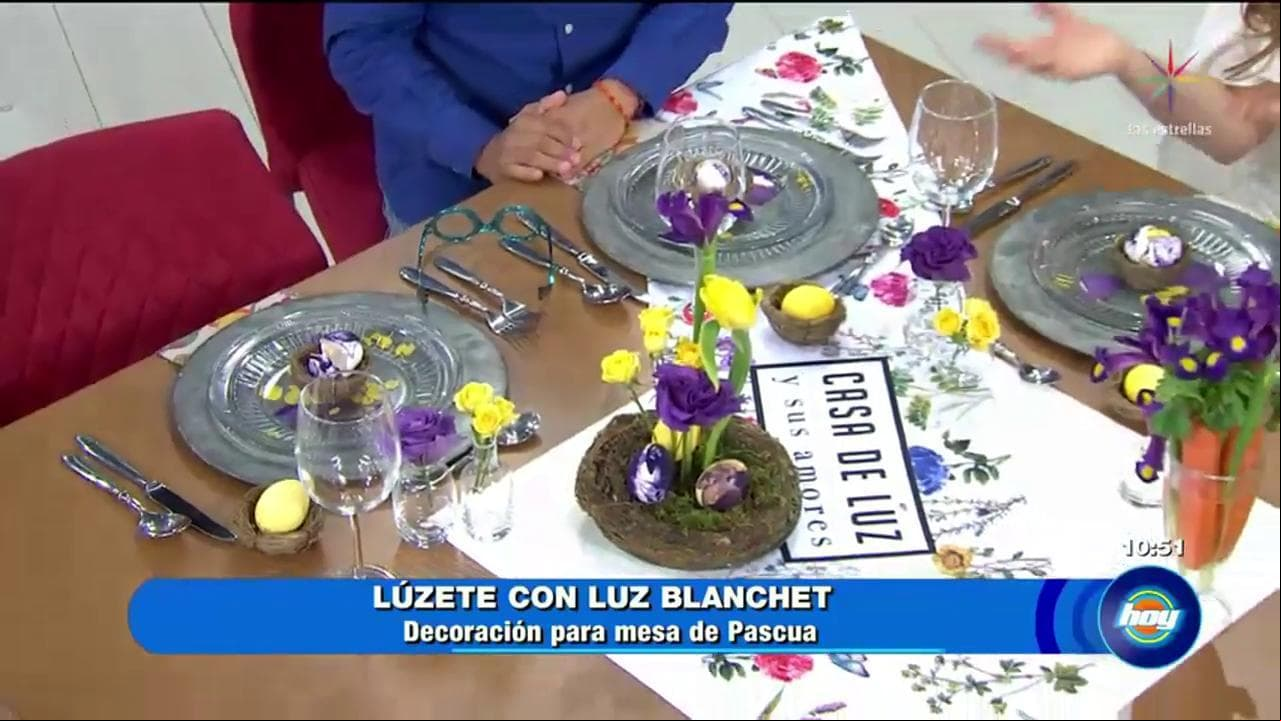 Decora tu mesa para esta celebración de Pascua
