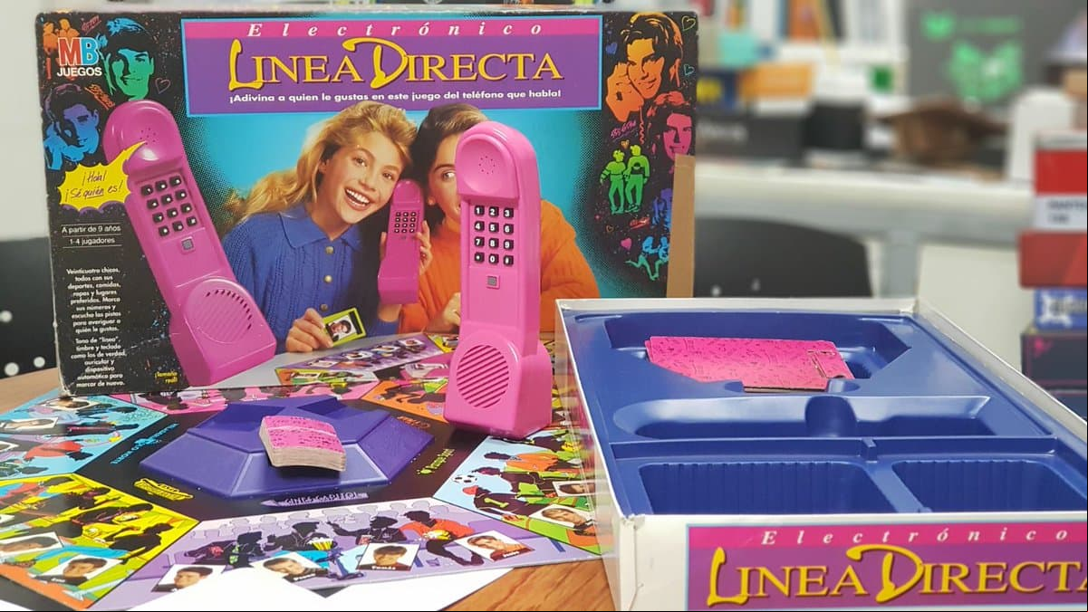 Línea directa. El objetivo del juego de mesa era adivinar quién era tu irador secreto.