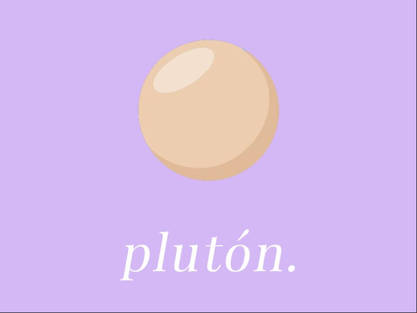 PLUTÓN: Plutón representa la muerte y el poder de la sombre; en movimiento retrógrado proyecta contenido oculto o que está reprimido en el inconsciente. Lleva a la superficie emociones intensas.