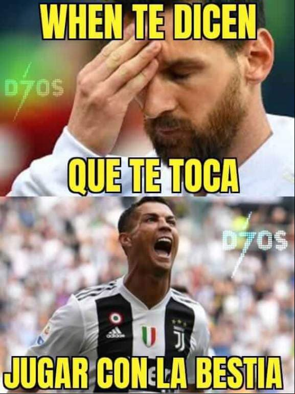 Juventus y los memes apalearon al Barcelona | Llegaron las mejores reacciones de redes sociales con Cristiano Ronaldo y Messi como protagonistas.