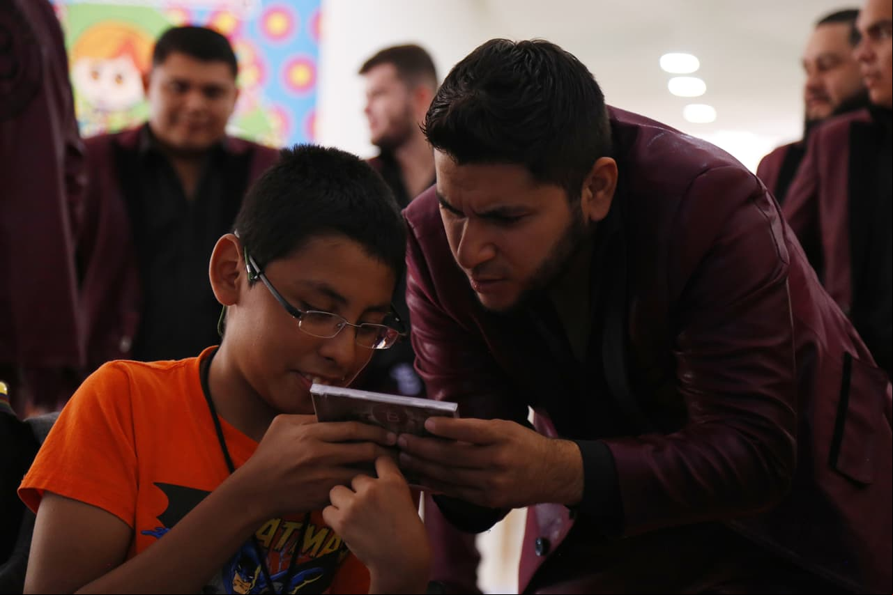 Banda Todo Terreno durante su visita al CRIT Ciudad de México
