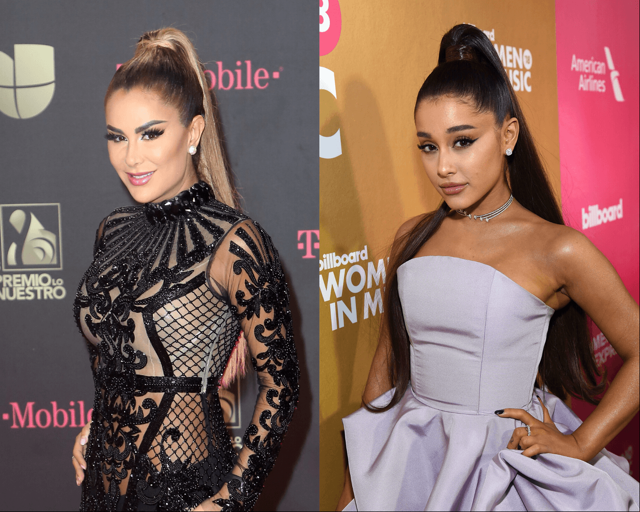 Ninel Conde y Ariana Grande