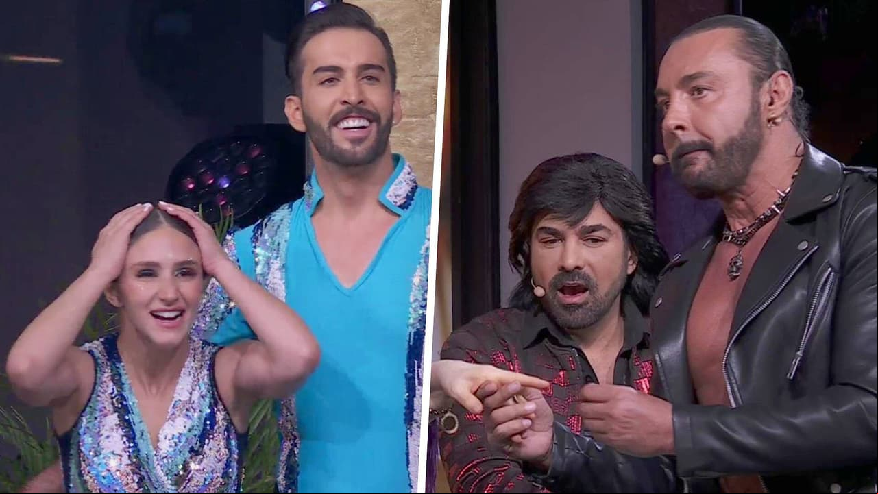 Nashla y Roberto Carlo contagiaron con su alegría a Latin Lover e hizo una sorpresiva propuesta